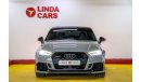 أودي RS3 Audi RS3 2018 GCC under Agency Warranty with Zero Down-Payment.