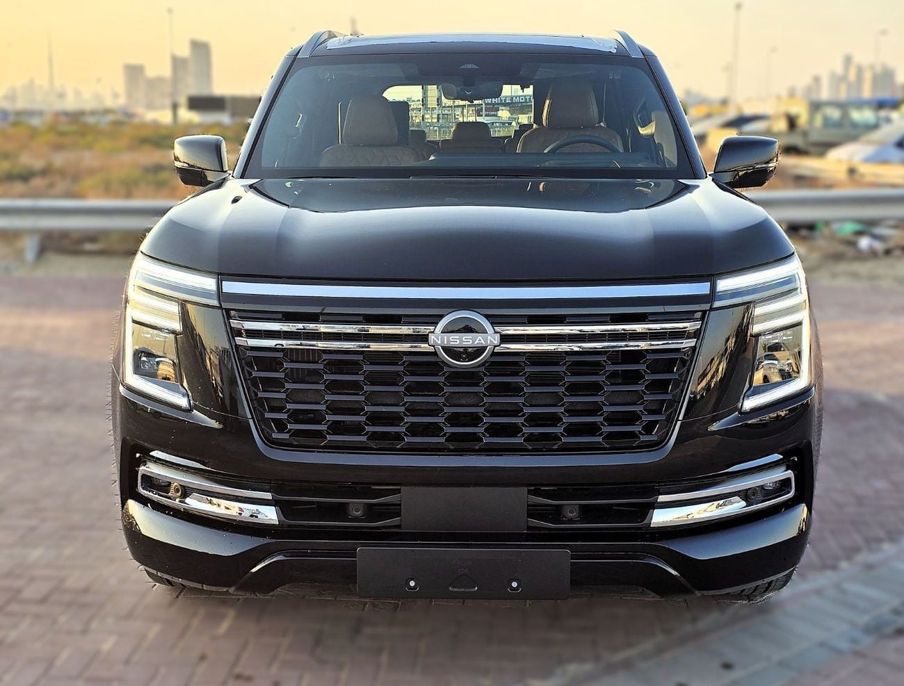 Nissan Patrol Nissan Patrol LE Platinum City 3.5l Twin turbo petrol A/T 4WD SUV Black Color Inside Tan GCC 2026 Mo