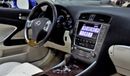 Lexus IS300 EXCELLENT DEAL for our Lexus IS 300C ( 2013 Model ) in Blue Color GCC Specs