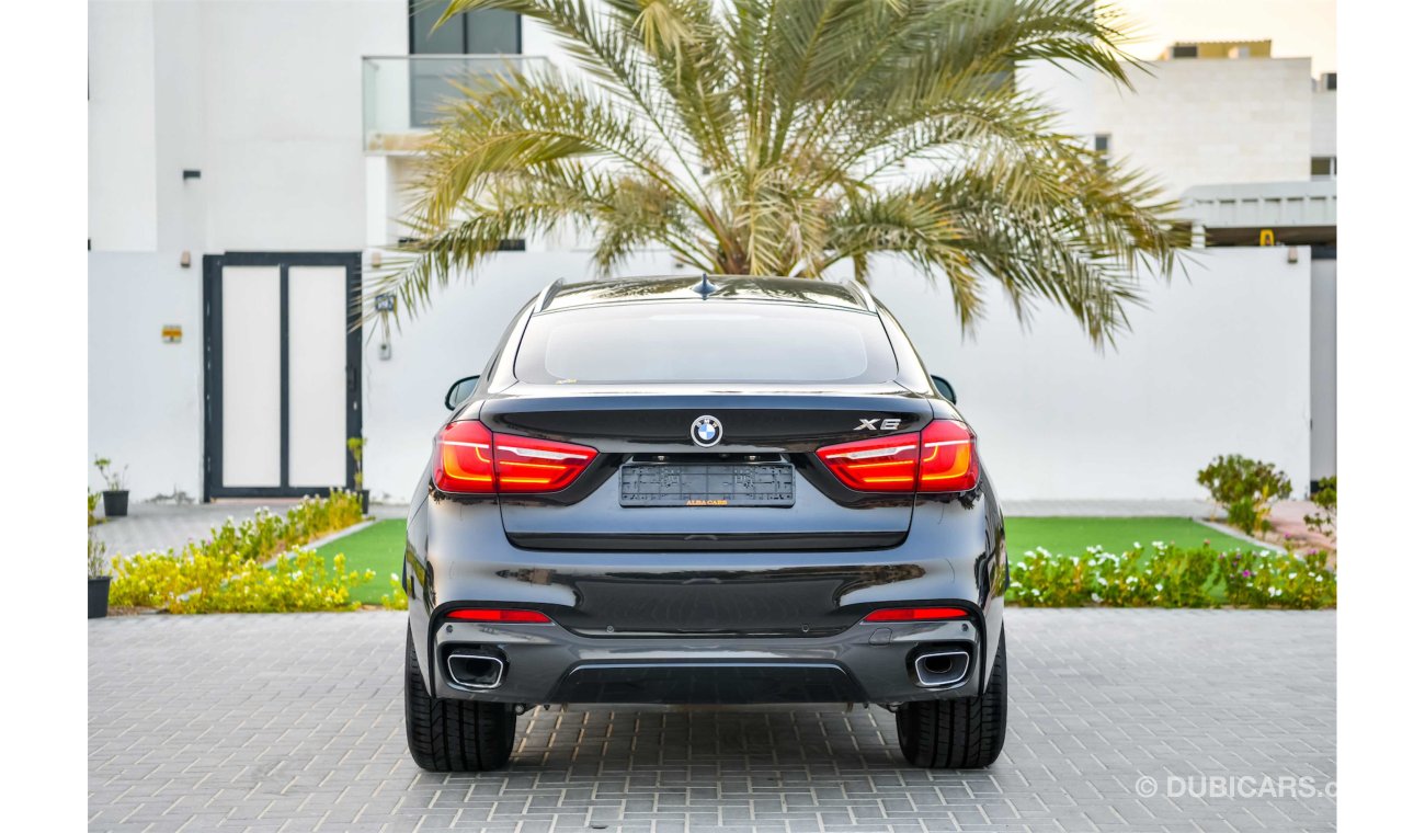 BMW X6 Rear Entertainment, Head Up Display, 360 Camera - Warranty and Service Contract- AED 4,289