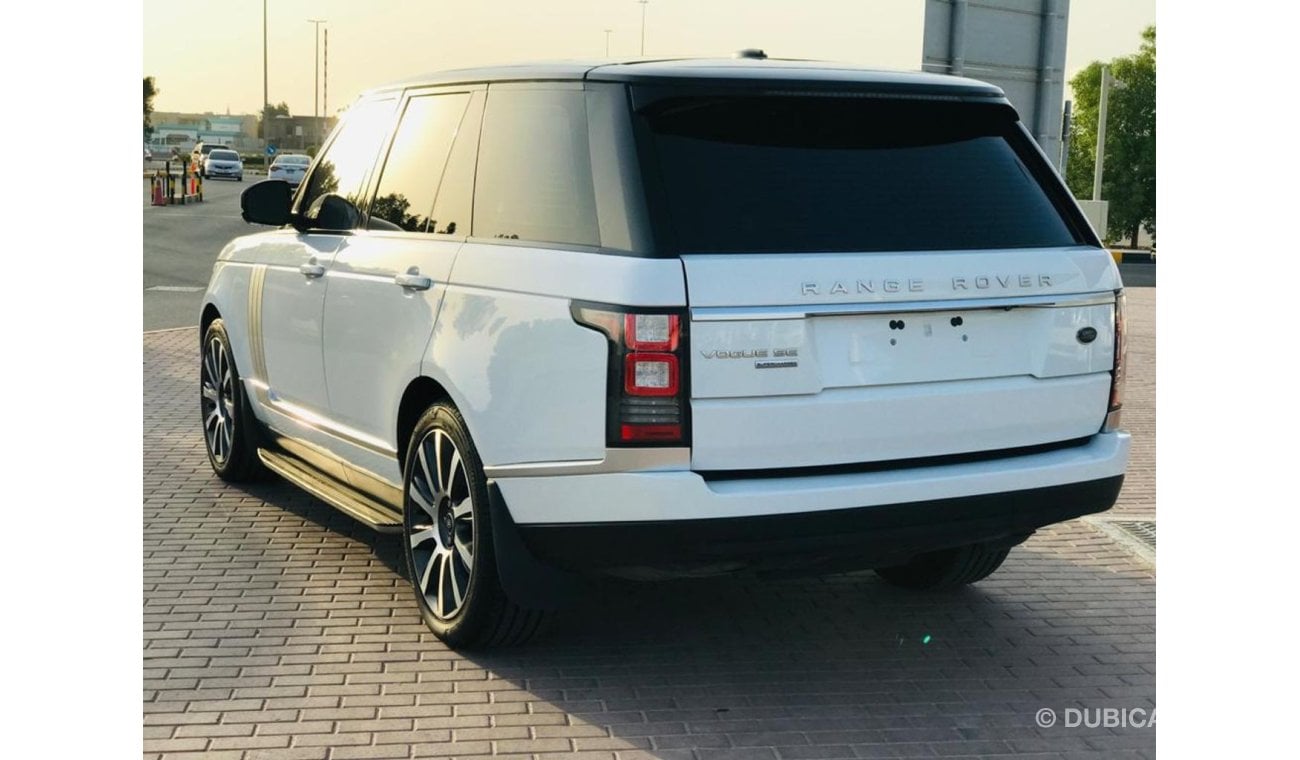 Land Rover Range Rover Vogue SE Supercharged RANG ROVER VOGUE SE - SUPERCHARGE - 2015- GCC