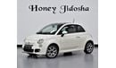 Fiat 500 EXCELLENT DEAL for our FIAT 500s 2016 Model!! in White Color! GCC Specs