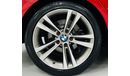 BMW 420i M Sport GCC .. FSH .. Original Paint .. Perfect Condition .. Top .