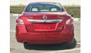 Nissan Altima FULL OPTION NISSAN ALTIMA SL 2.5LTR AED 684/ month UNLIMITED KM WARRANTY EXCELLENT 0%DOWN PAYMENT