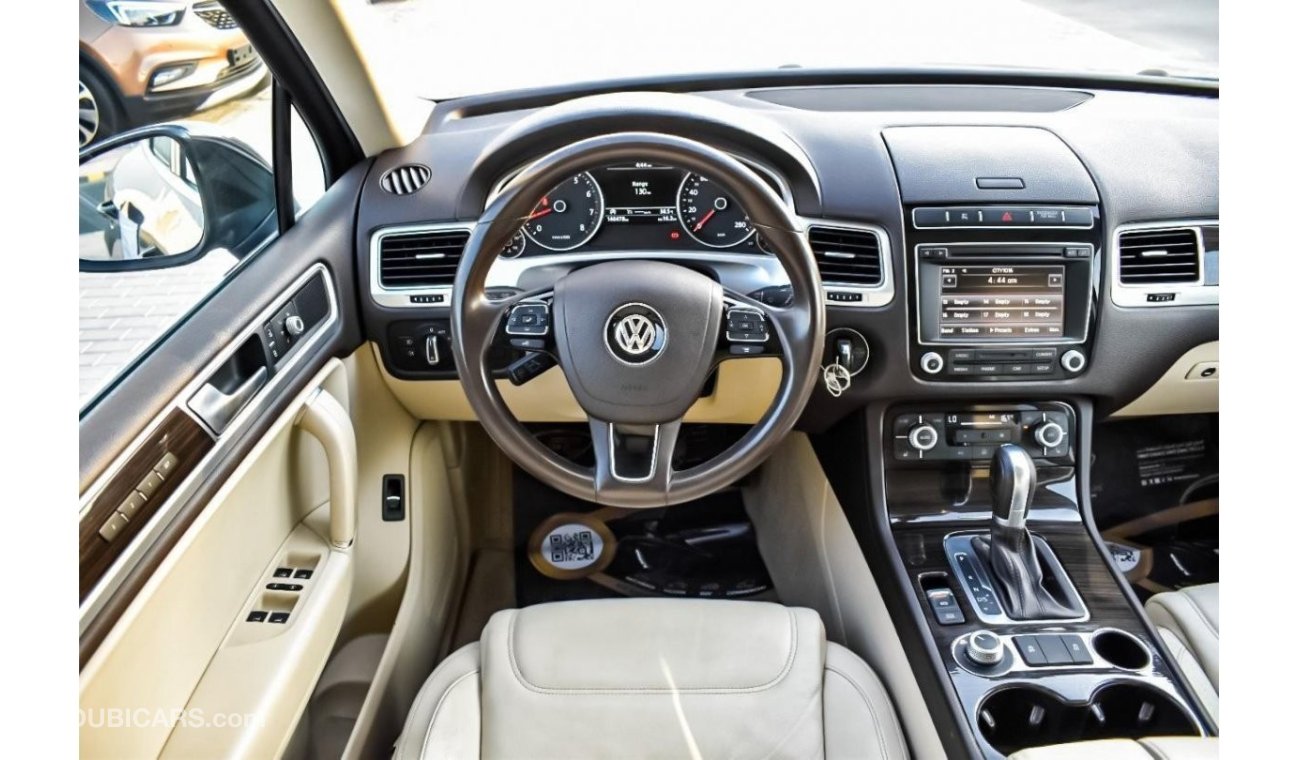 فولكس واجن طوارق 1522 PER MONTH | VOLKSWAGEN TOUAREG SE BLUE MOTION | 0% DOWNPAYMENT | IMMACULATE CONDITION