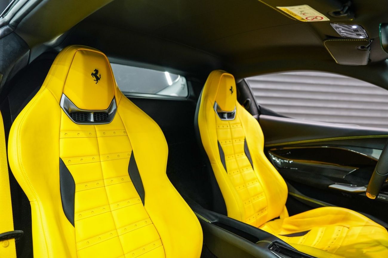 Ferrari 296 GTB 2023 Ferrari 296 GTB, Full Carbon Fiber Package, Daytona Seats, Carbon Wheels, Dealer Service Pack!!