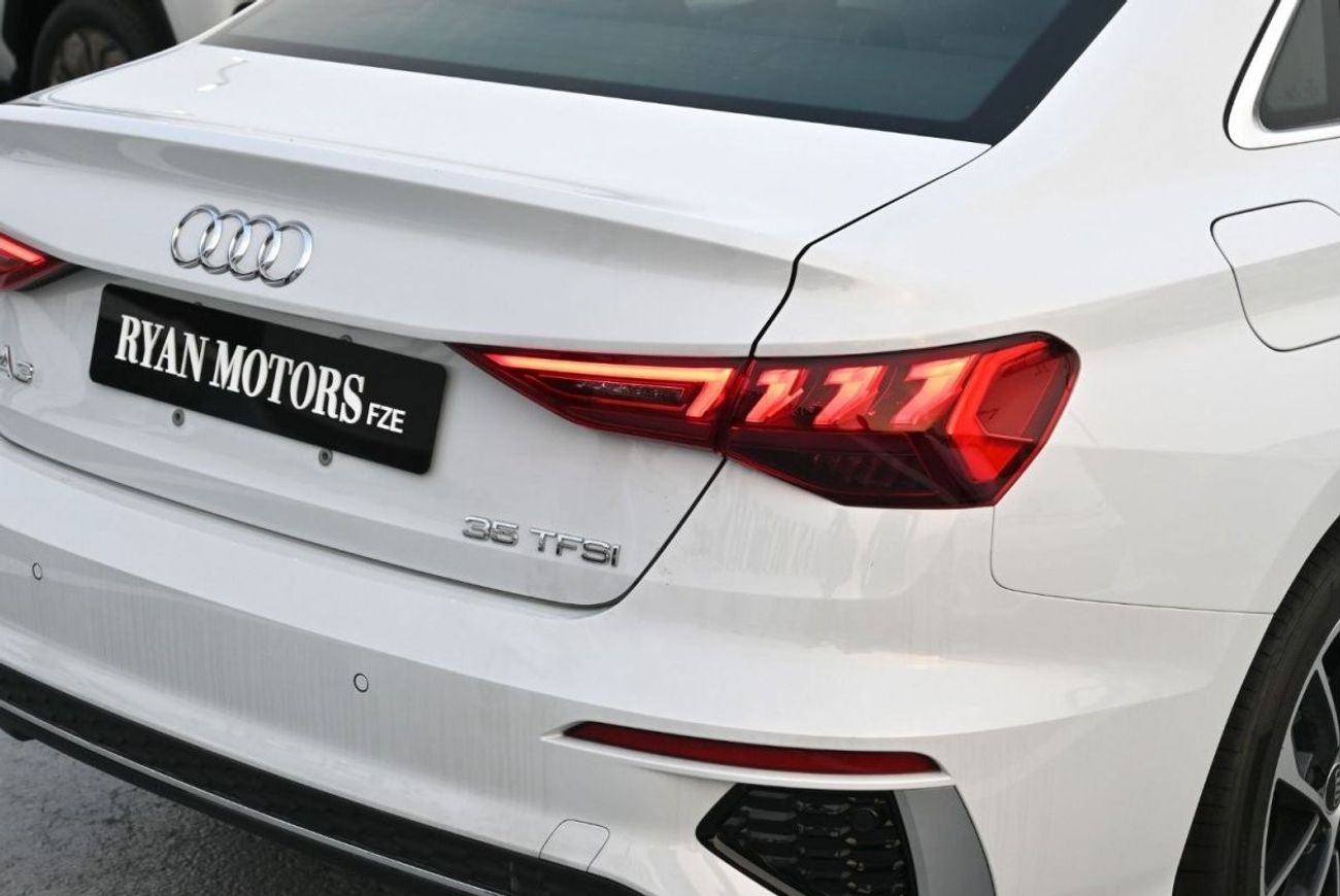Audi A3 S Line 35TFSI 1.4L Turbo, Petrol Model 2024, Color White