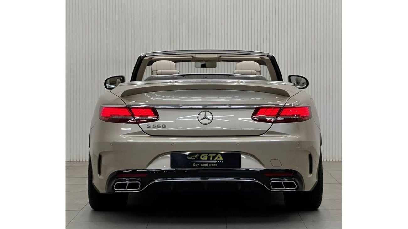 Mercedes-Benz S 560 Std 2019 Mercedes S560 Cabriolet Exclusive Edition,2024 Gargash Warranty + 2025 Gargash Service Cont