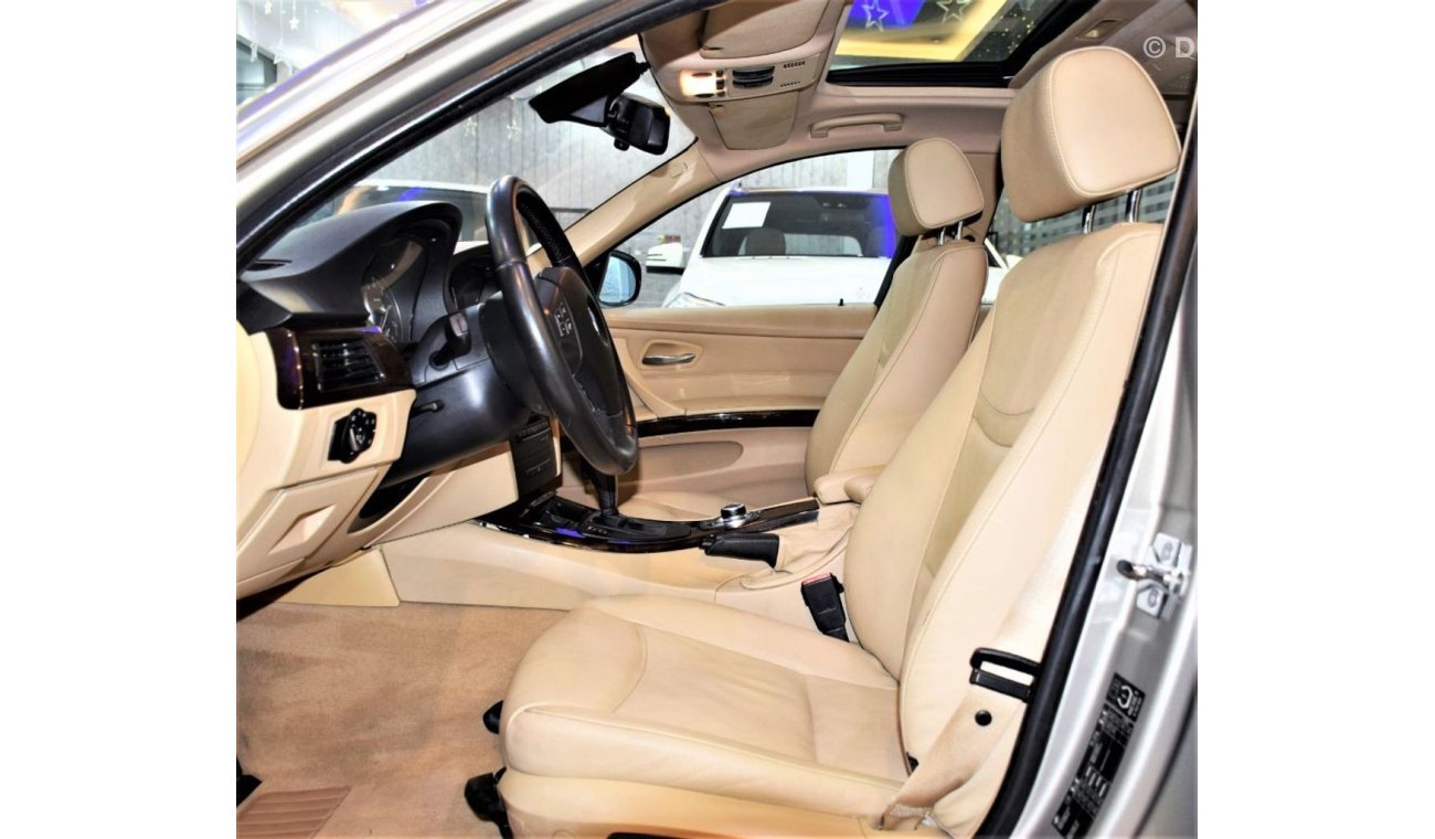بي أم دبليو 330 AMAZING BMW 330i 2009 Model!! in Gold Color! GCC Specs
