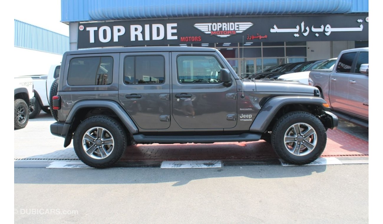 جيب رانجلر WRANGLER UNLIMITED SAHARA 3.6L 2019 - FOR ONLY 1,763 AED MONTHLY