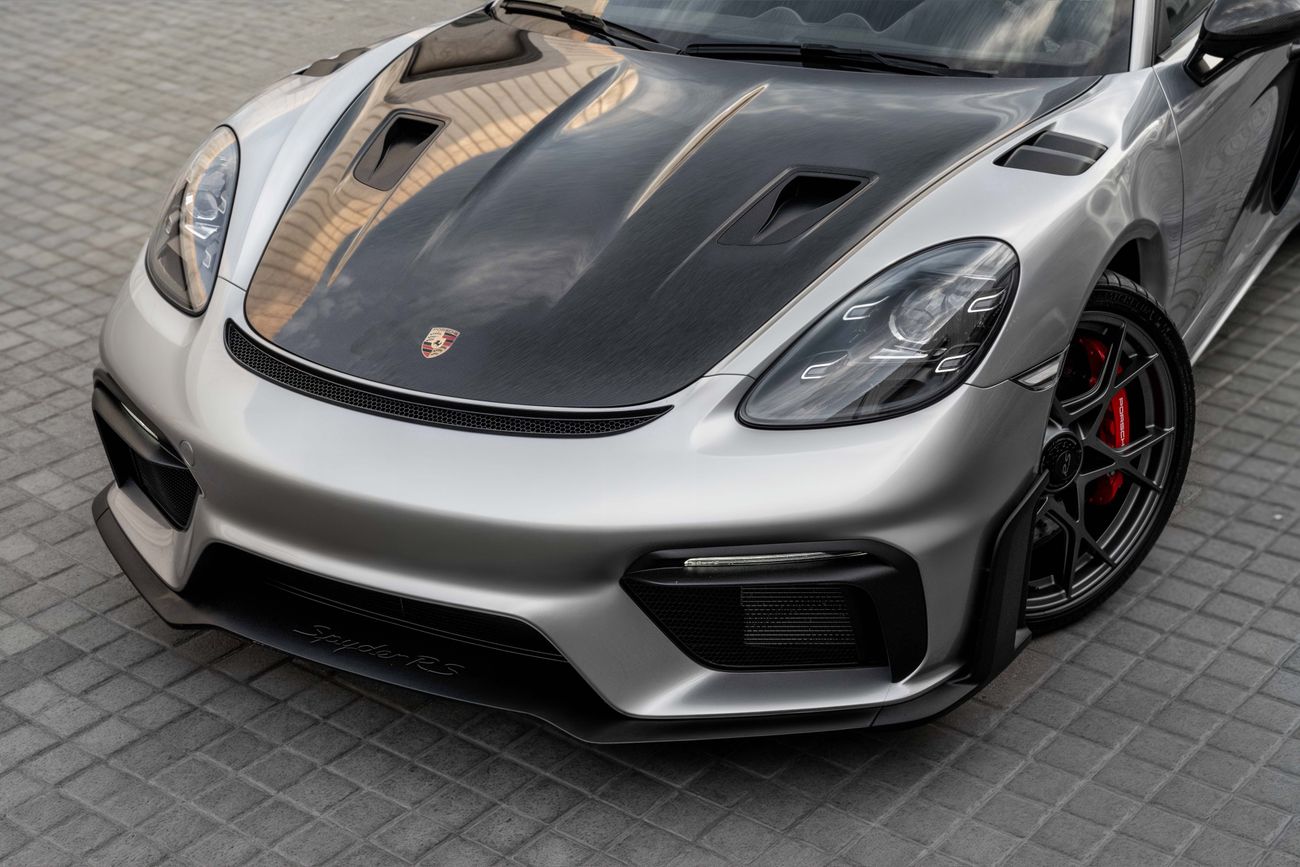 بورش 718 سبيدر Porsche 718 Spyder Rs  | 12,730 P.M | 0% Downpayment | Weissach Agency Warranty!