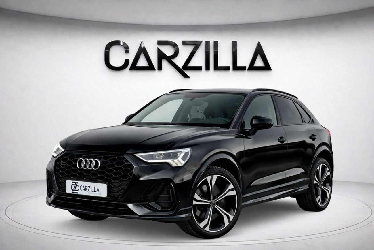 Audi Q3 40 TFSI S Line 2.0L 4WD  AED 1,860 l 0% Down Payment l 40 TFSI S Line Quattro l Full Al