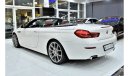 BMW 650i EXCELLENT DEAL for our BMW 650i CONVERTIBLE ( 2011 Model ) in White Color GCC Specs