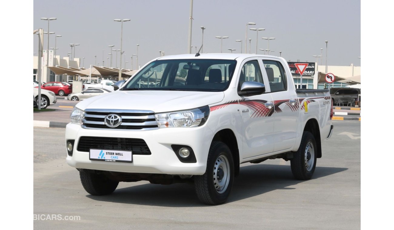 Toyota Hilux 2016 | HILUX 4X4 DOUBLE CABIN PICKUP WITH GCC SPECS AND EXCELLENT CONDITION