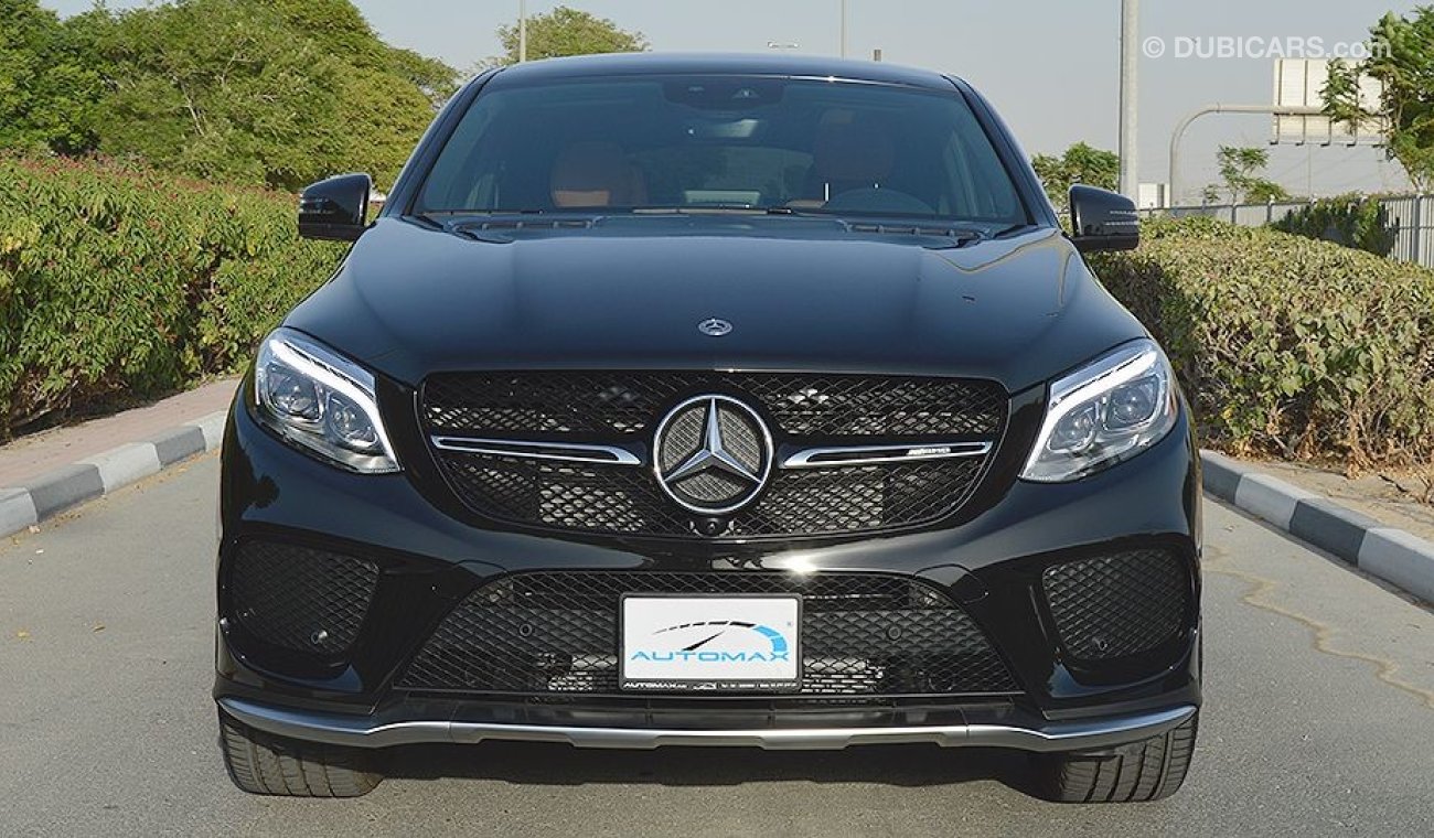 Mercedes-Benz GLE 43 AMG 2019, 3.0L V6 GCC, 0km with 2 Years Unlimited Mileage Dealer Warranty