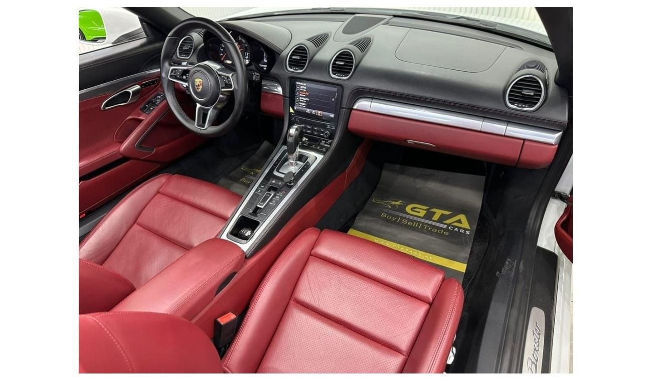 بورش بوكستر 718 2023 Porsche 718 Boxster, 2025 Porsche Warranty + Service Pack, Low Kms, GCC