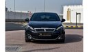 Peugeot 308 833 PER MONTH | PEUGEOT 308 GT LINE | 0% DOWNPAYMENT | IMMACULATE CONDITION