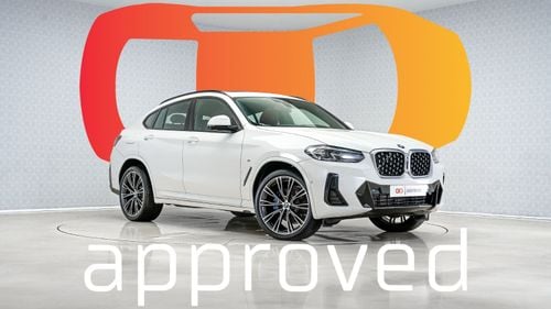 بي أم دبليو X4 xDrive 30i M Sport 2.0L UAE's Very Best Example | AED 3,316 Per Month
