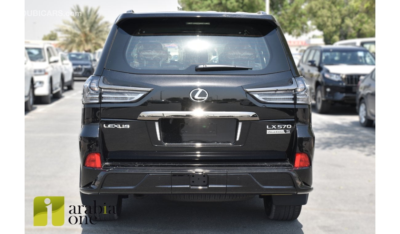Lexus LX570 - BLACK EDITION (2021 MODEL - ONLY FOR EXPORT)