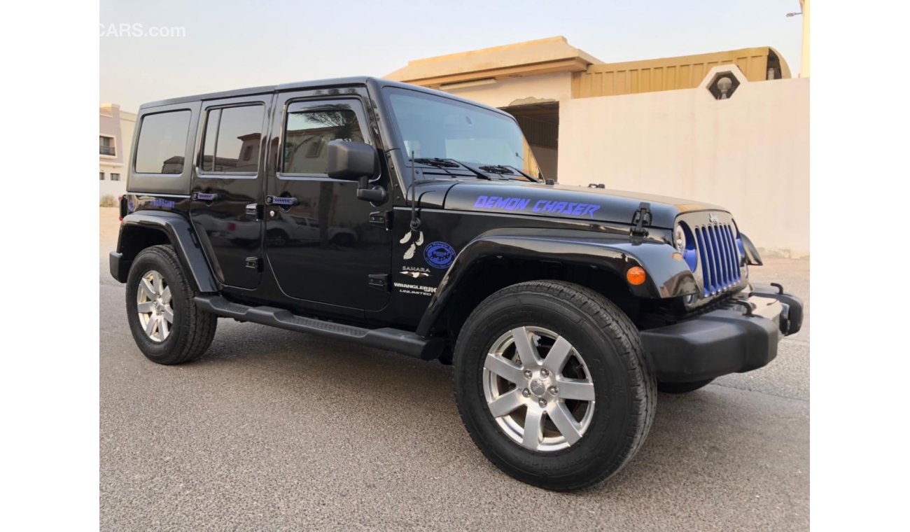 جيب رانجلر 3.6L, 17" Chrome Rims, Remote Start, Hard Roof, Front A/C, JUST LIKE NEW (LOT # JS2018)