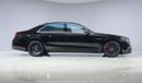 مرسيدس بنز S 63 AMG - AED 6,954 P/M - 2 Years Warranty
