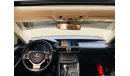 Lexus IS300 Platinum Lexus is 300 GCC full option perfect condition original paint under warranty