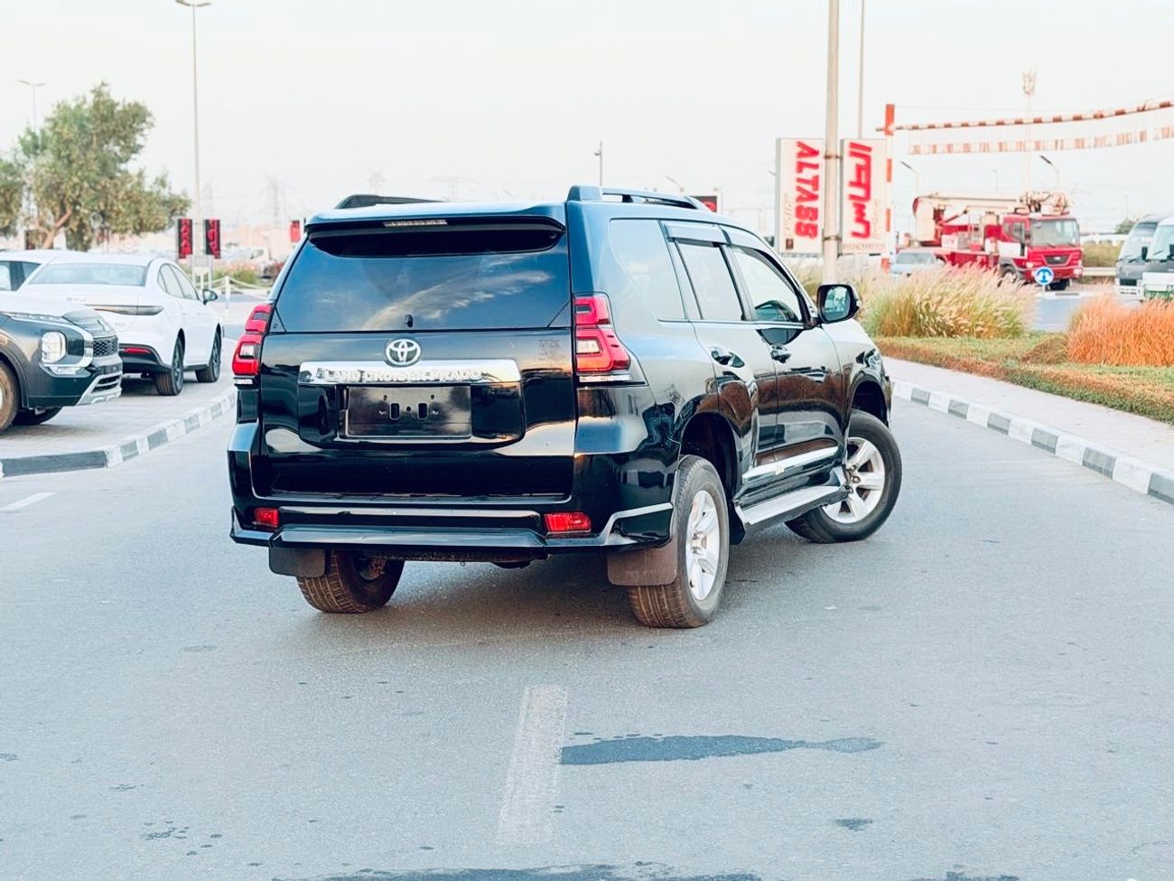 تويوتا برادو Toyota Prado 2018 Diesel black colour