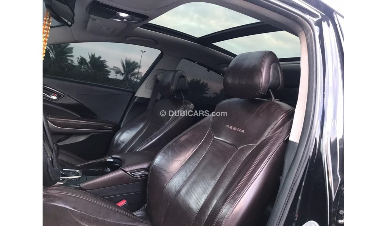 هيونداي أزيرا هيونداي ازيرا موديل 2013 خليجي صبغه وكاله فل اوبشن  بانوراما مثبت سرعه زكي كراسي جلد تبريد وتسخين