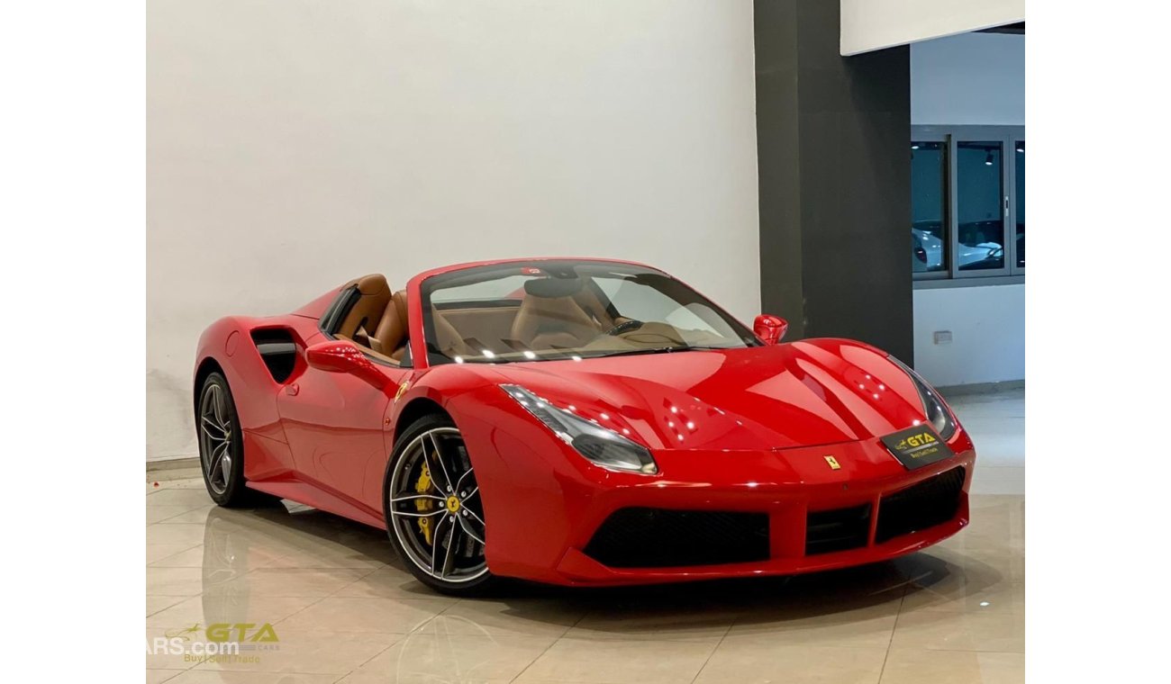 Ferrari 488 2017 Ferrari 488 Spider, Full Service History, Service Contract, Warranty, GCC