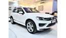 Volkswagen Touareg WARRANTY until AUGUST 2023 UNLIMITED KM! ( ORIGINAL PAINT صبغ وكاله ( FULL OPTION )