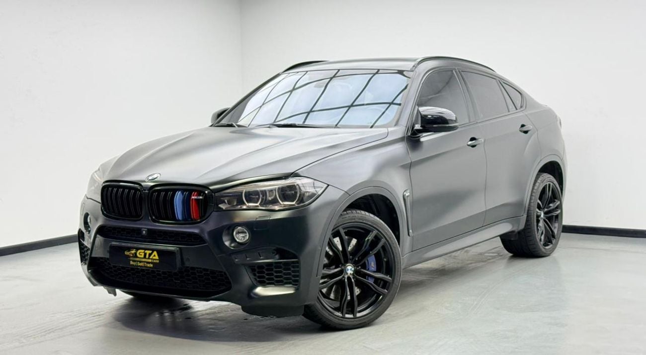 BMW X6 M 2018 BMW X6M, Full Service History, Fully Loaded, Excellent Condition, GCC