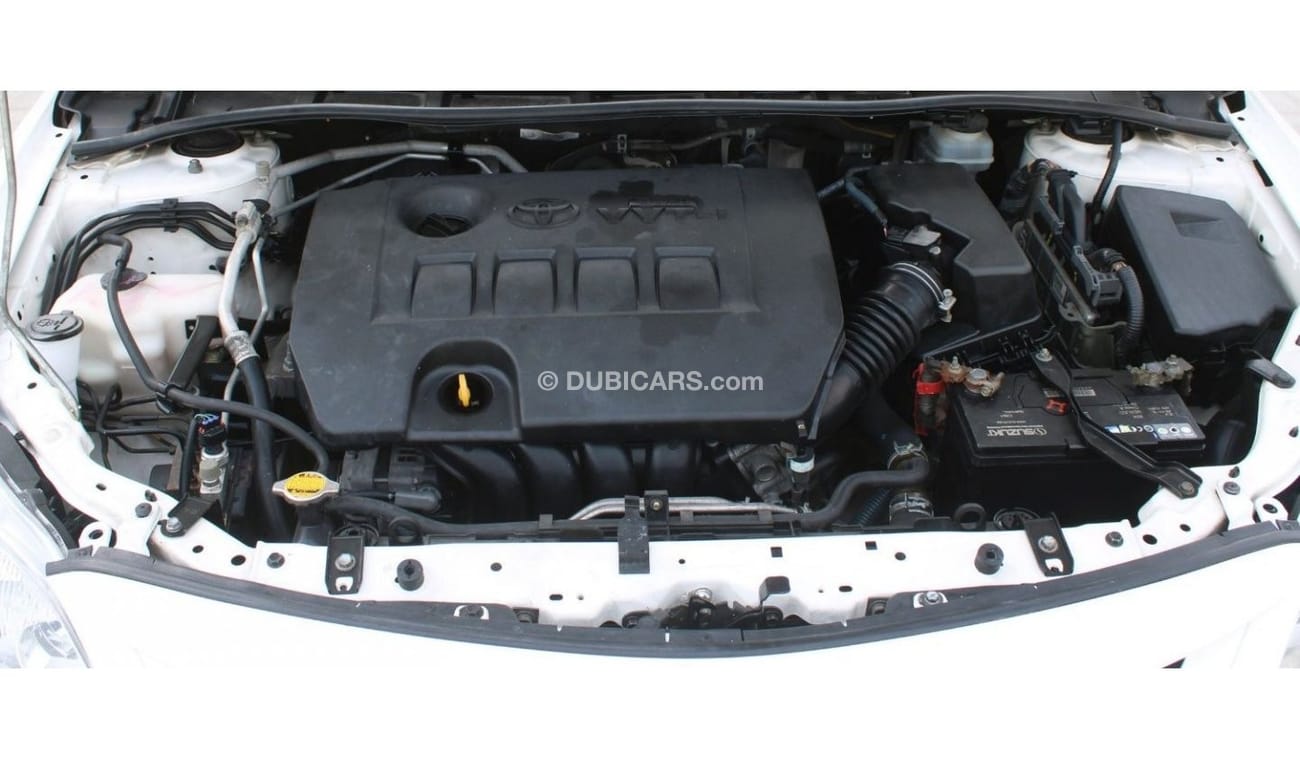 تويوتا كورولا XLI تويوتا كرولا 2013 ابيض خليجي 1.6 بحالة ممتازة بدون حوادث