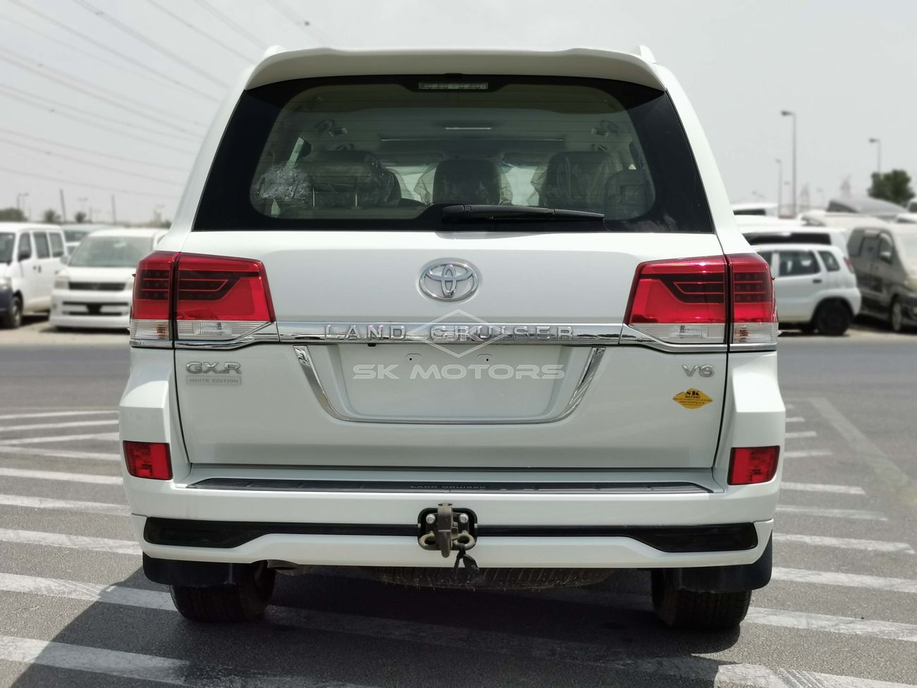 تويوتا لاند كروزر 4.0L, 18" Rims, Front Power Seats, Leather Seats, DVD, Rear Camera, Sunroof (CODE # GXR07)