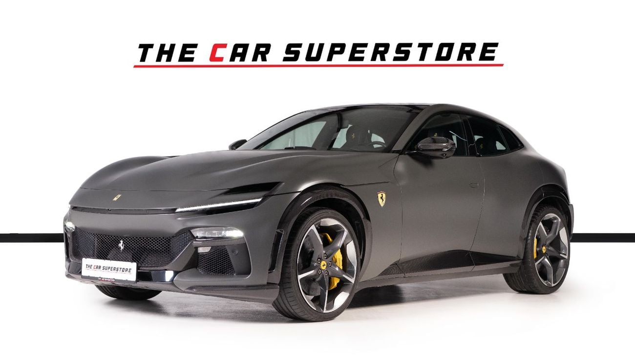 Ferrari Purosangue Naturally Aspirated V12-Full Carbon Fiber Package-BURMESTER High End Audio