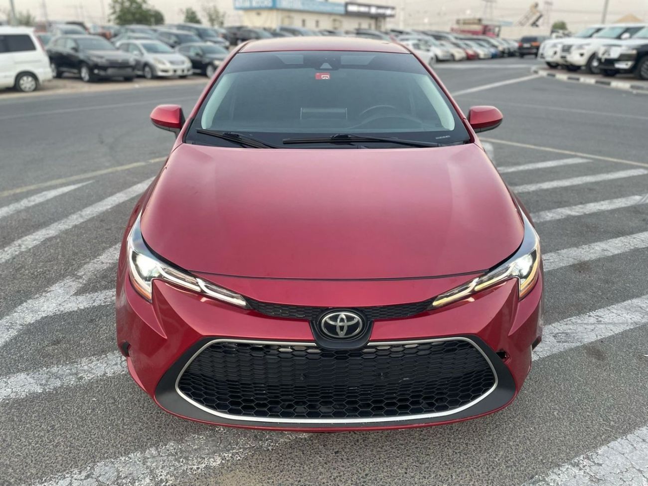 تويوتا كورولا 2020 Toyota Corolla LE – Excellent Condition – Red Color – Best Price