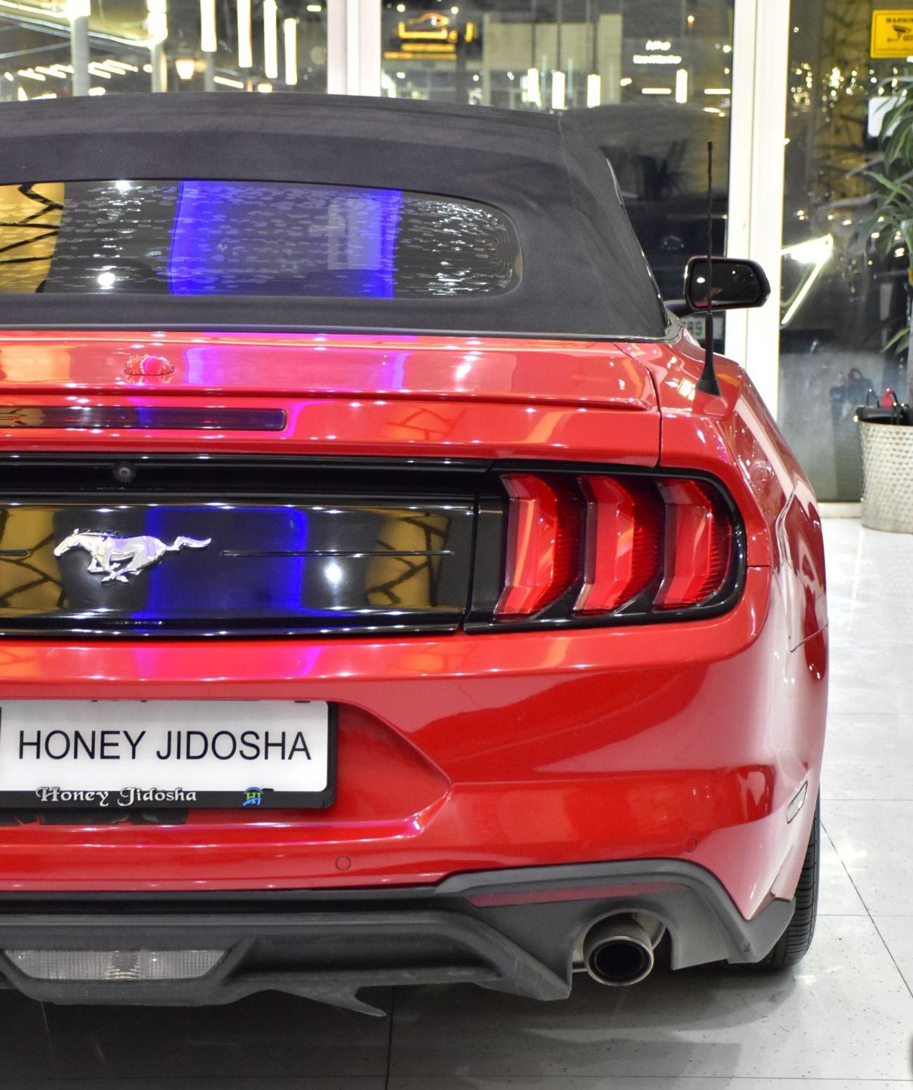 Ford Mustang EXCELLENT DEAL for our Ford Mustang ECOBOOST Convertible ( 2020 Model ) in Red Color American Specs