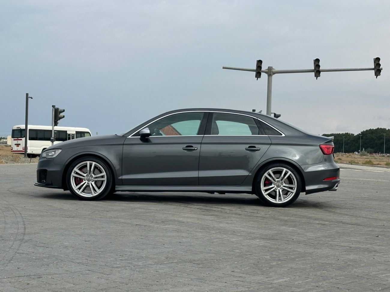 Audi S3 TFSI quattro 2.0L MODEL 2016 GCC CAR PERFECT  CONDITION INSIDE AND OUTSIDE FULL OPTION SUN ROOF LEAT