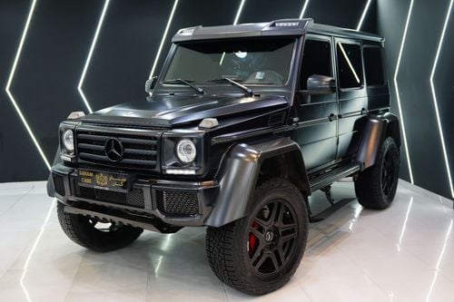 مرسيدس بنز G 500 4X4 4.0L Carbon Fiber Trim, Harman/Kardon Audio, Power Running Boards, GCC Specs!!