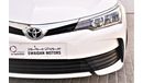 Toyota Corolla AED 1076 PM | 1.6L SE GCC DEALER WARRANTY