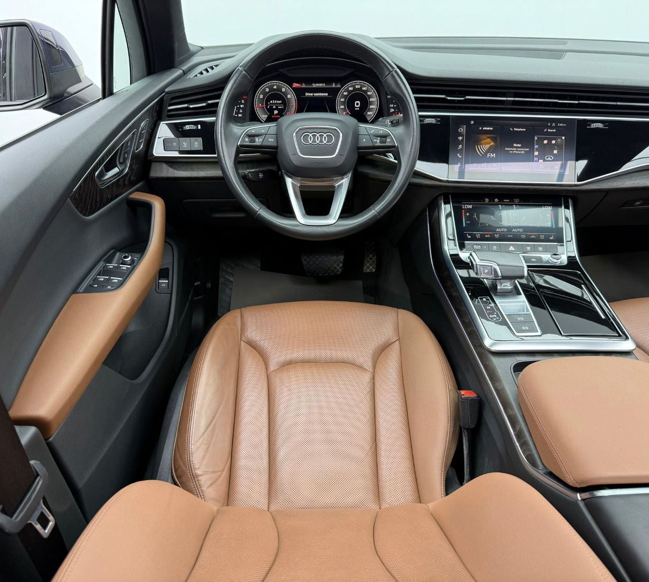 أودي Q7 55 TFSI S-LINE LUXURY 55 TFSI quattro S-Line 3.0L 2021 Audi Q7 55 TFSI S-Line, 2026 Audi Warranty, 2