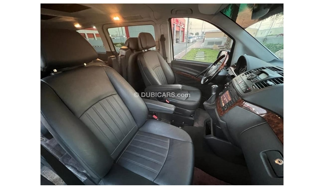 مرسيدس بنز فيانو MERCEDES BENZ VIANO 2014 GCC AVANTGARDE 3.5L FULL OPTIONS ORIGINAL PAINT
