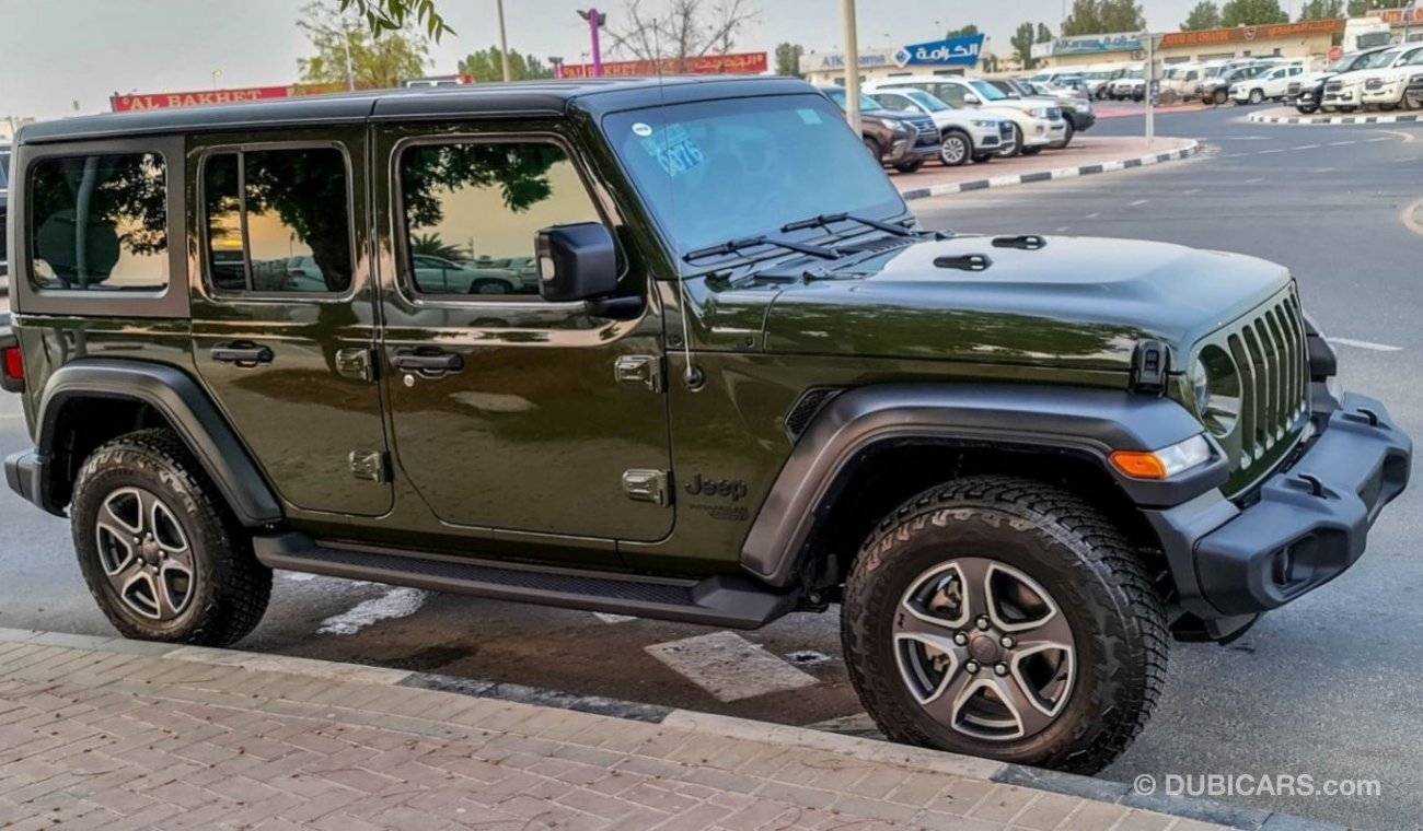 Jeep Wrangler Sport+ 2021 Agency Warranty Full Service History GCC