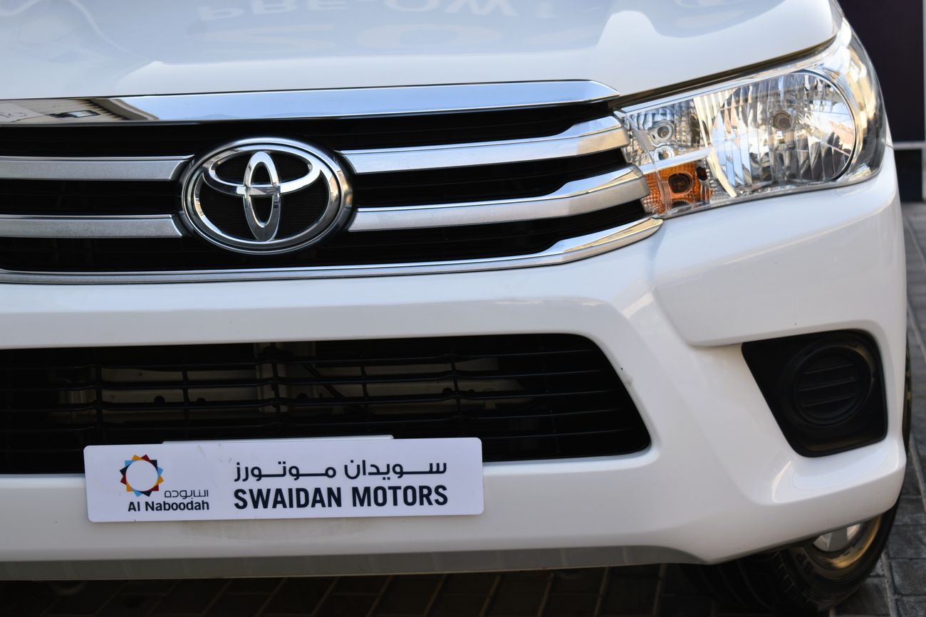 Toyota Hilux AED 1279 PM | 2.7L MT GL DC GCC DEALER WARRANTY