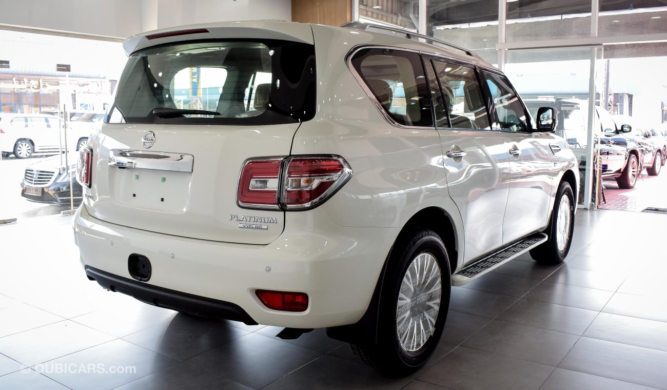 Nissan Patrol Platinum VVEL DIG السعر شامل الضريبة