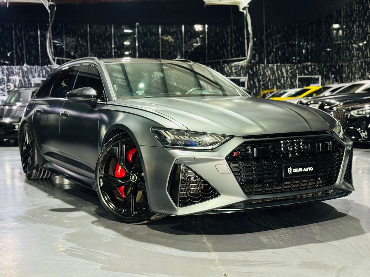 أودي RS6 quattro 4.0L 2021 Audi RS6 Quattro Sportback, Warranty, Carbon Fiber Package, Full Options, 591HP