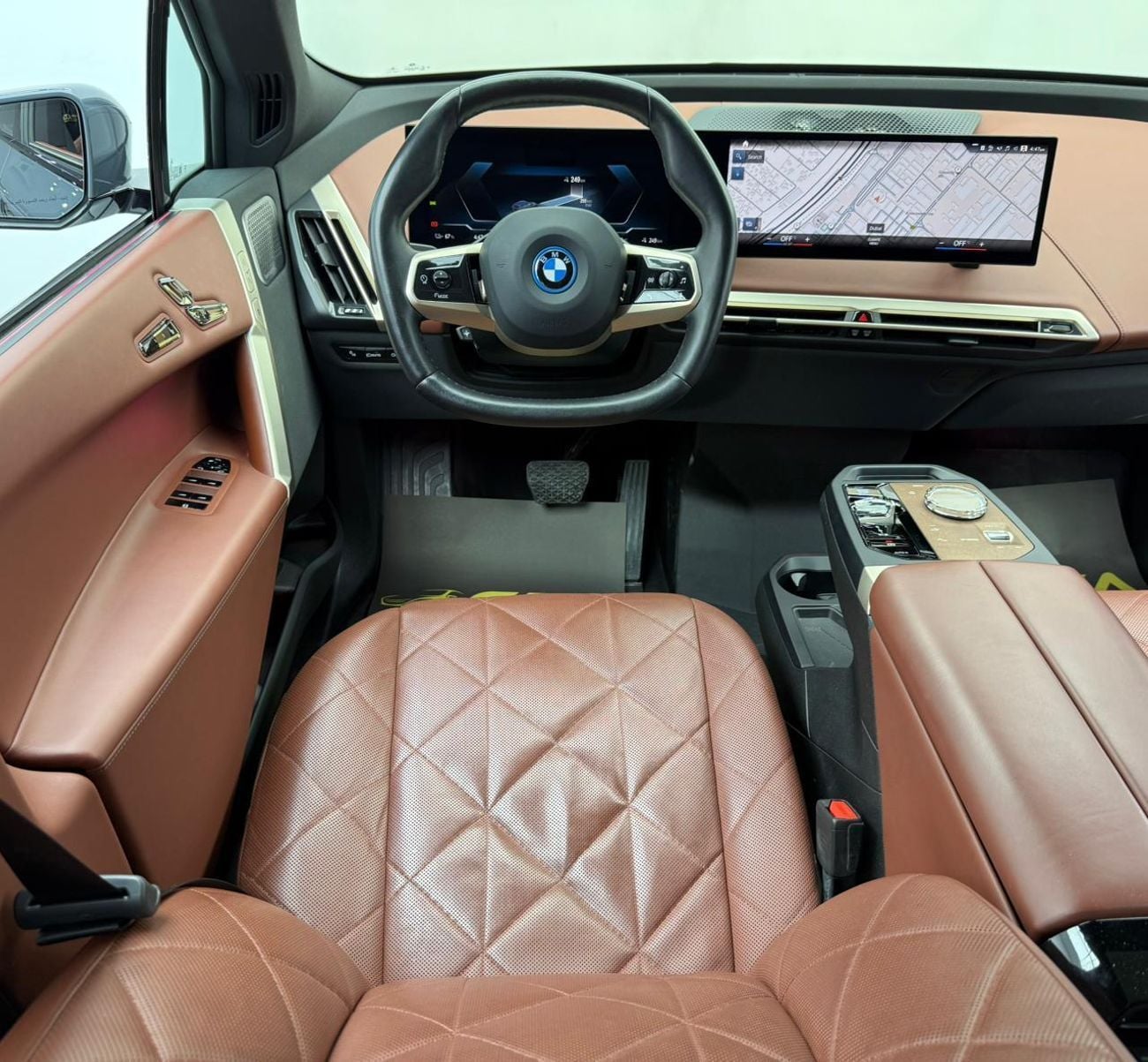 بي أم دبليو iX xDrive40 2023 BMW iX xDrive40, 2027 BMW Warranty, 2028 BMW Service Pack, Low Km, Fully Loaded, GCC