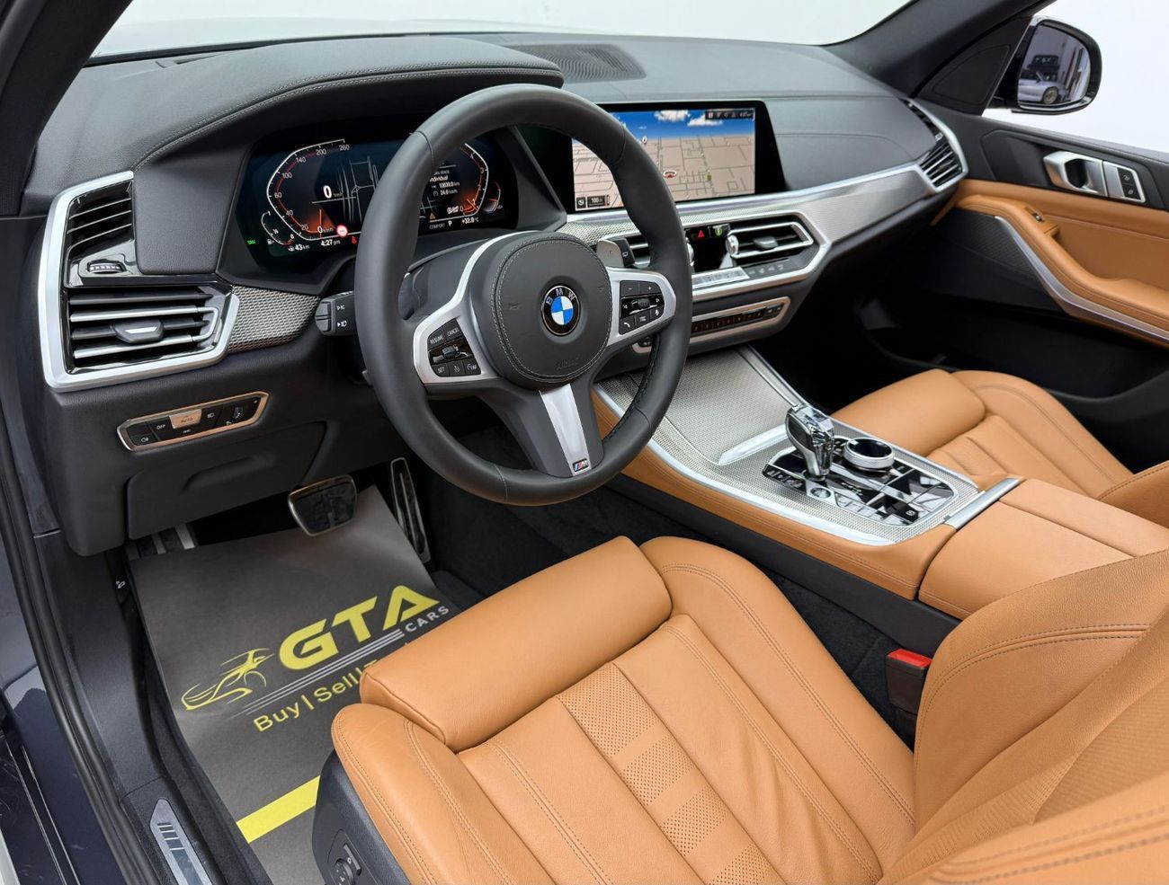 BMW X5 40i M Sport 3.0L 2022 BMW X5 xDrive40i M-Sport, 2027 BMW Warranty + Service Pack, Very Low Km, GCC