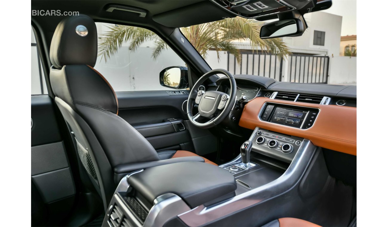 Land Rover Range Rover Sport Stunning V6 Supercharged - AED 4,876 - 0% DP