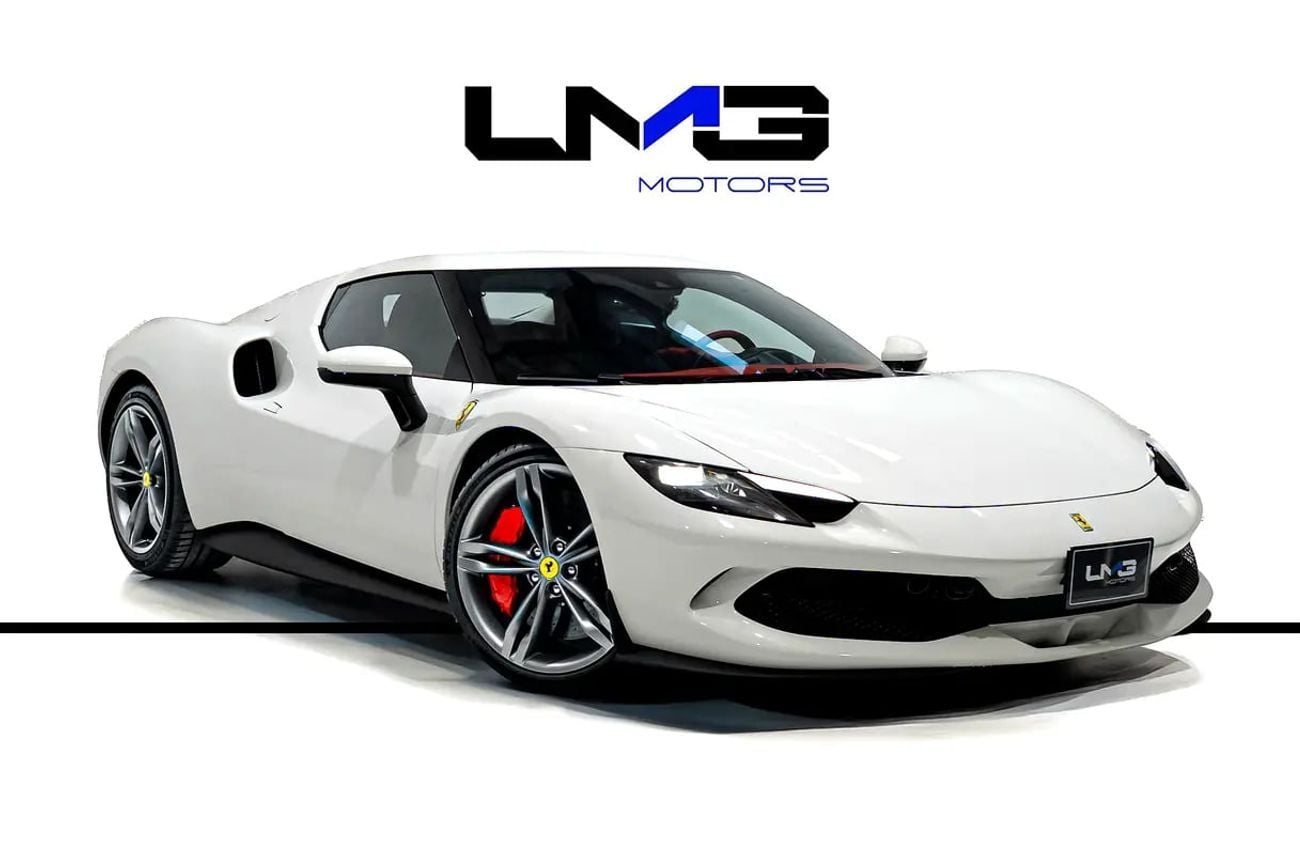 فيراري 296 GTB FRONTLIFT | TWO TONE INTERIOR | ENGINE COVERS IN CARBON FIBRE | MATTE GREY WHEELS