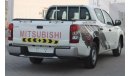 Mitsubishi L200 MITSUBISHI L200 WHITE GCC EXCELLENT CONDITION WITHOUT ACCIDENT